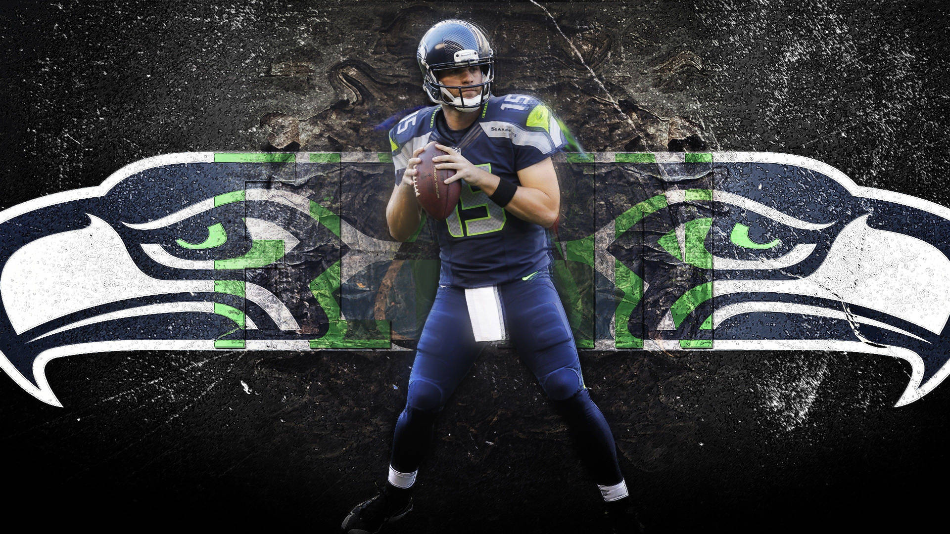 Seahawks Football Player Background