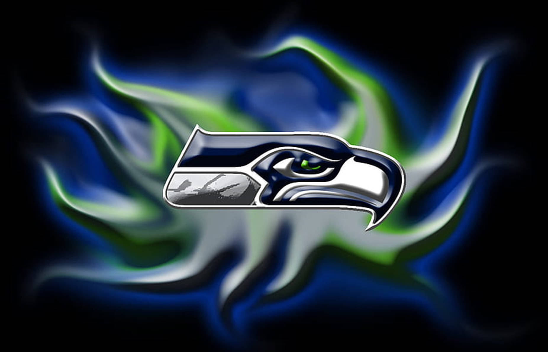 Seahawks Logo American Football Team Background