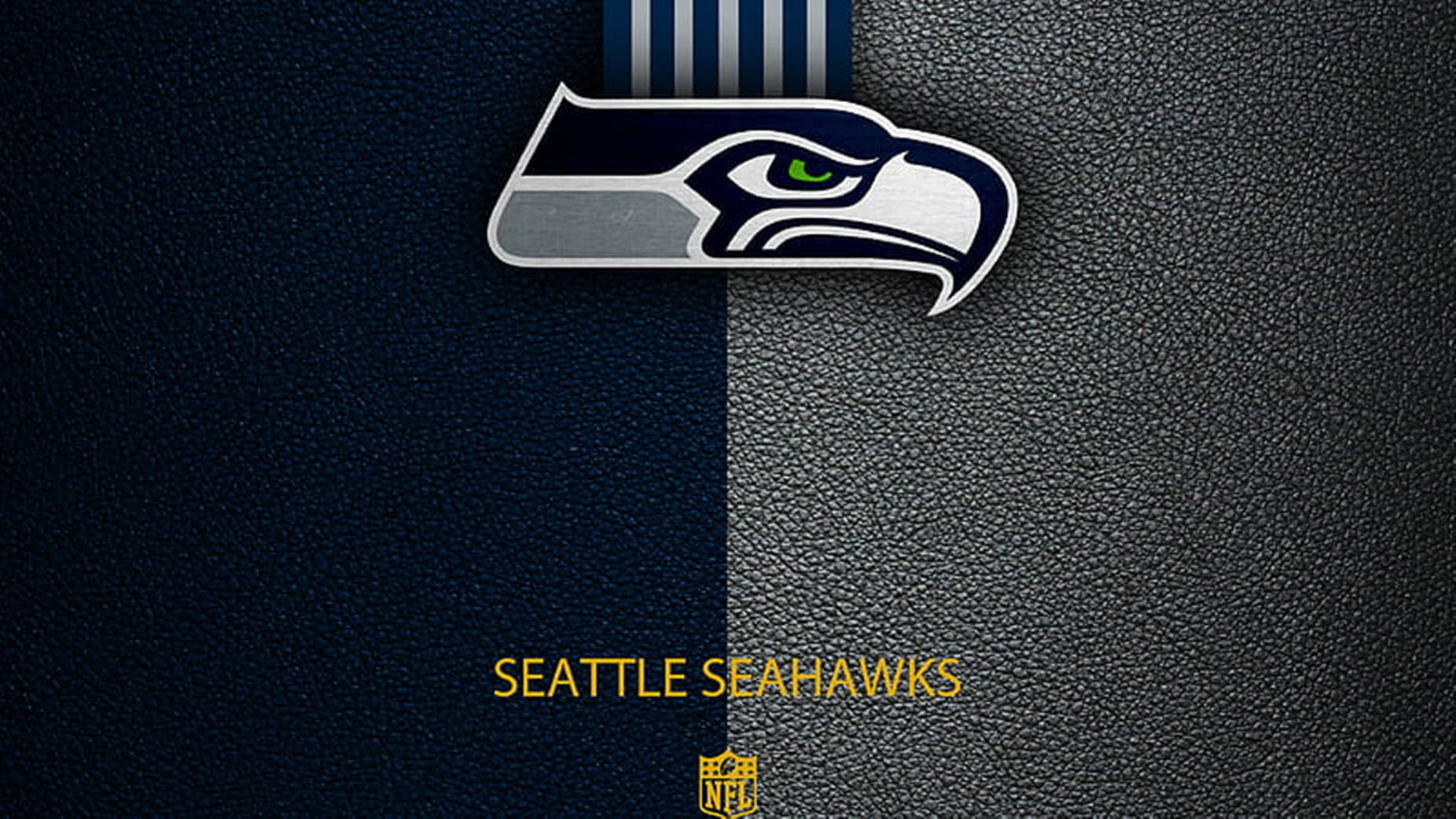 Seahawks Logo Black Gray Aesthetic Background