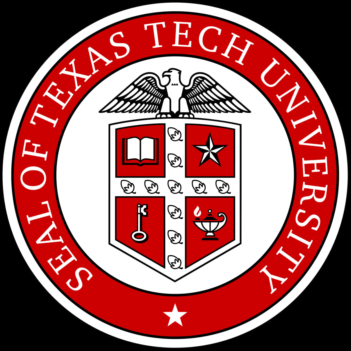 Seal Of Texas Tech University Background