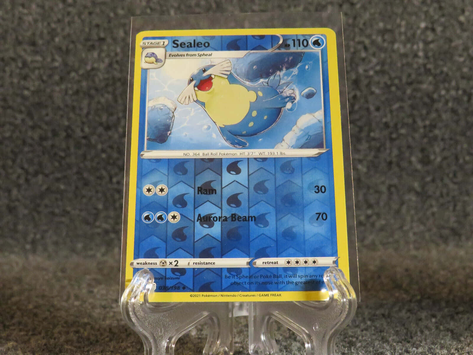 Sealeo Attack Card