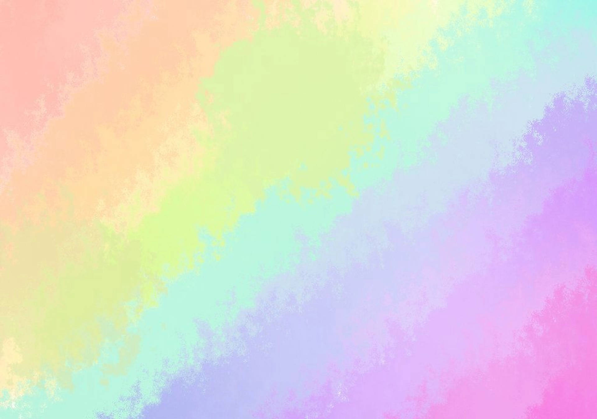 Seamless Diagonal Pattern Pastel Rainbow