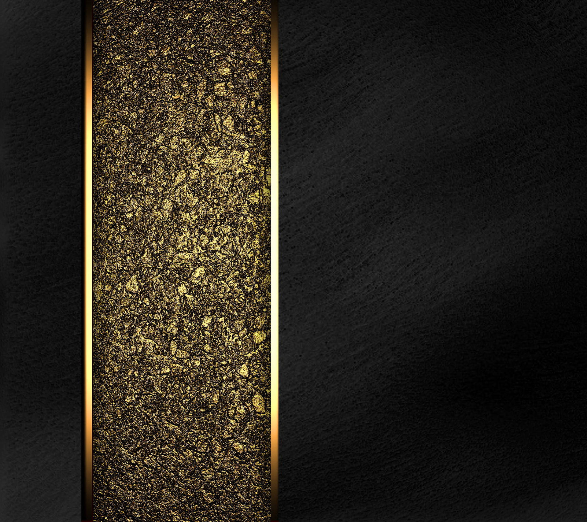 Seamless Glitter Gold Black Pattern Background
