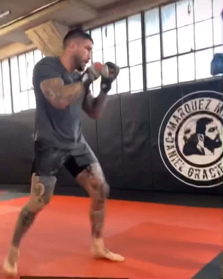 Sean Brady During Training