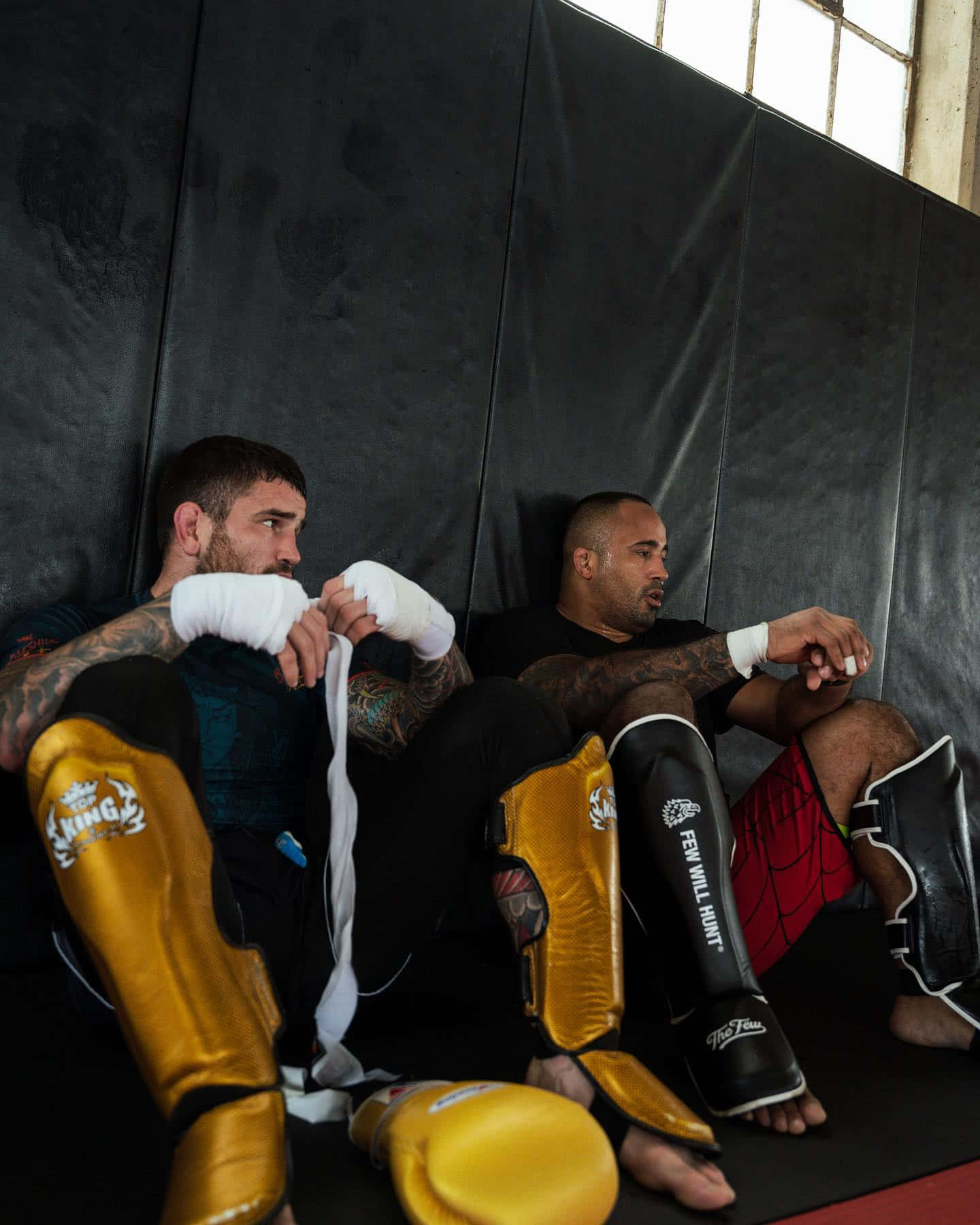 Sean Brady With Jonavin Webb Background