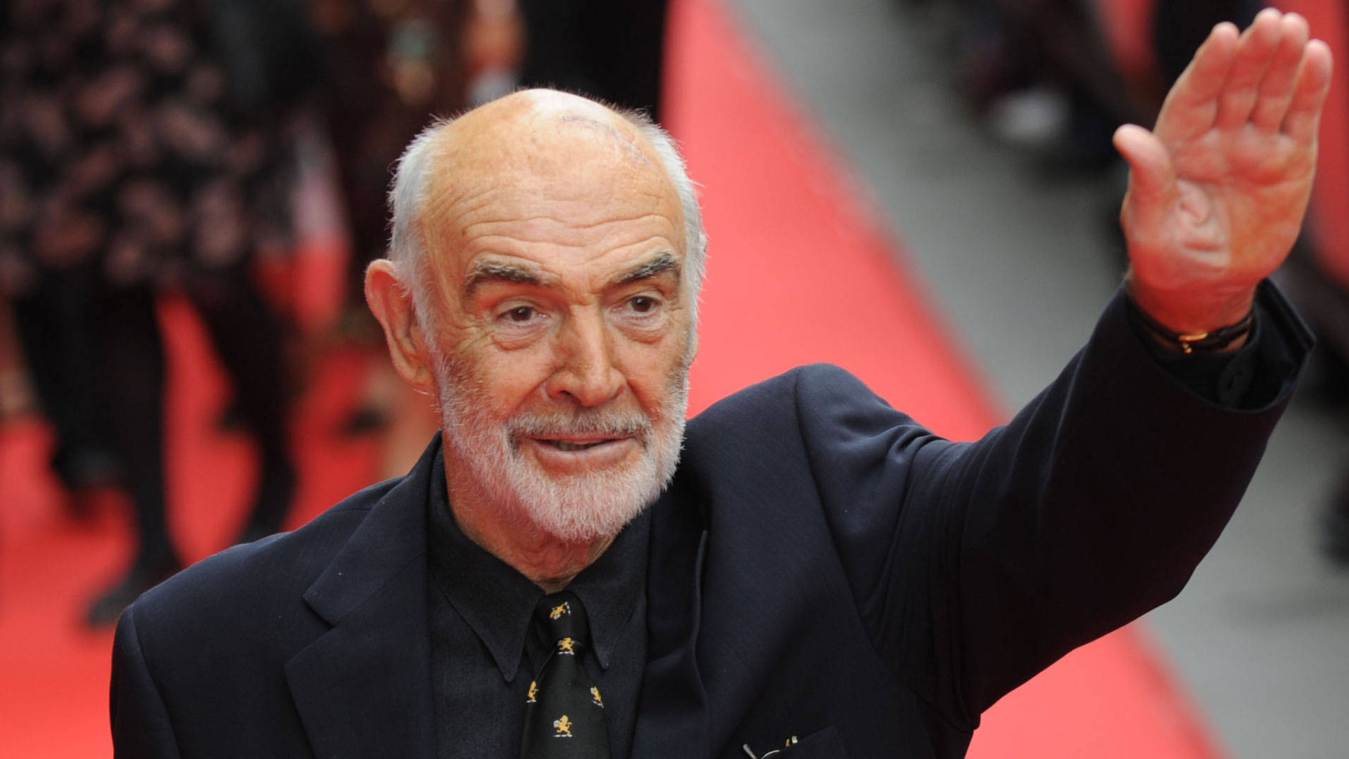 Sean Connery At Festival Theatre Background