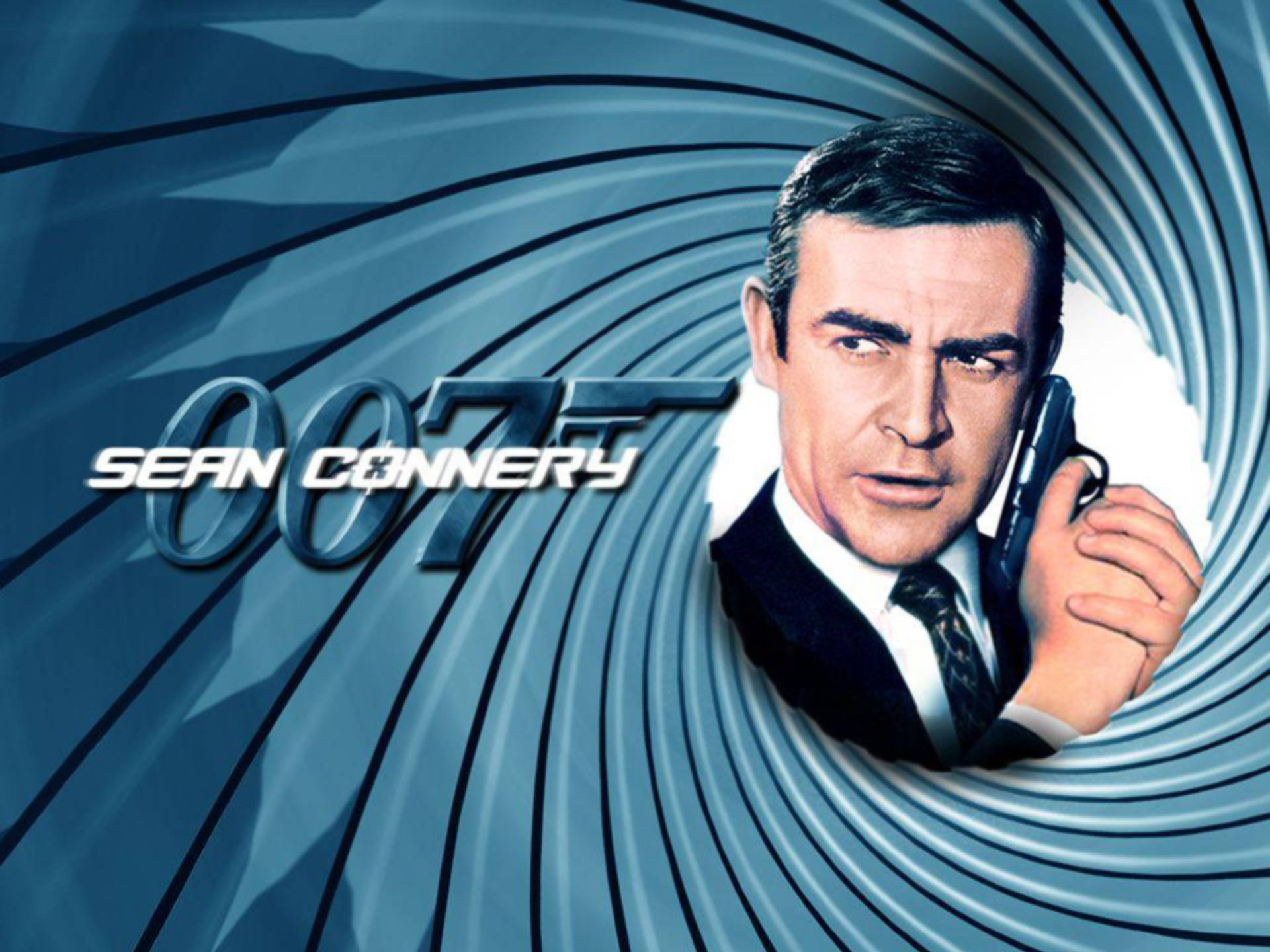 Sean Connery Digital Art Background