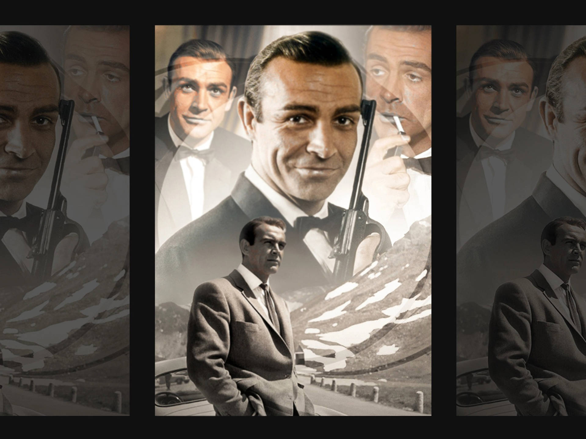 Sean Connery Tribute Poster Background
