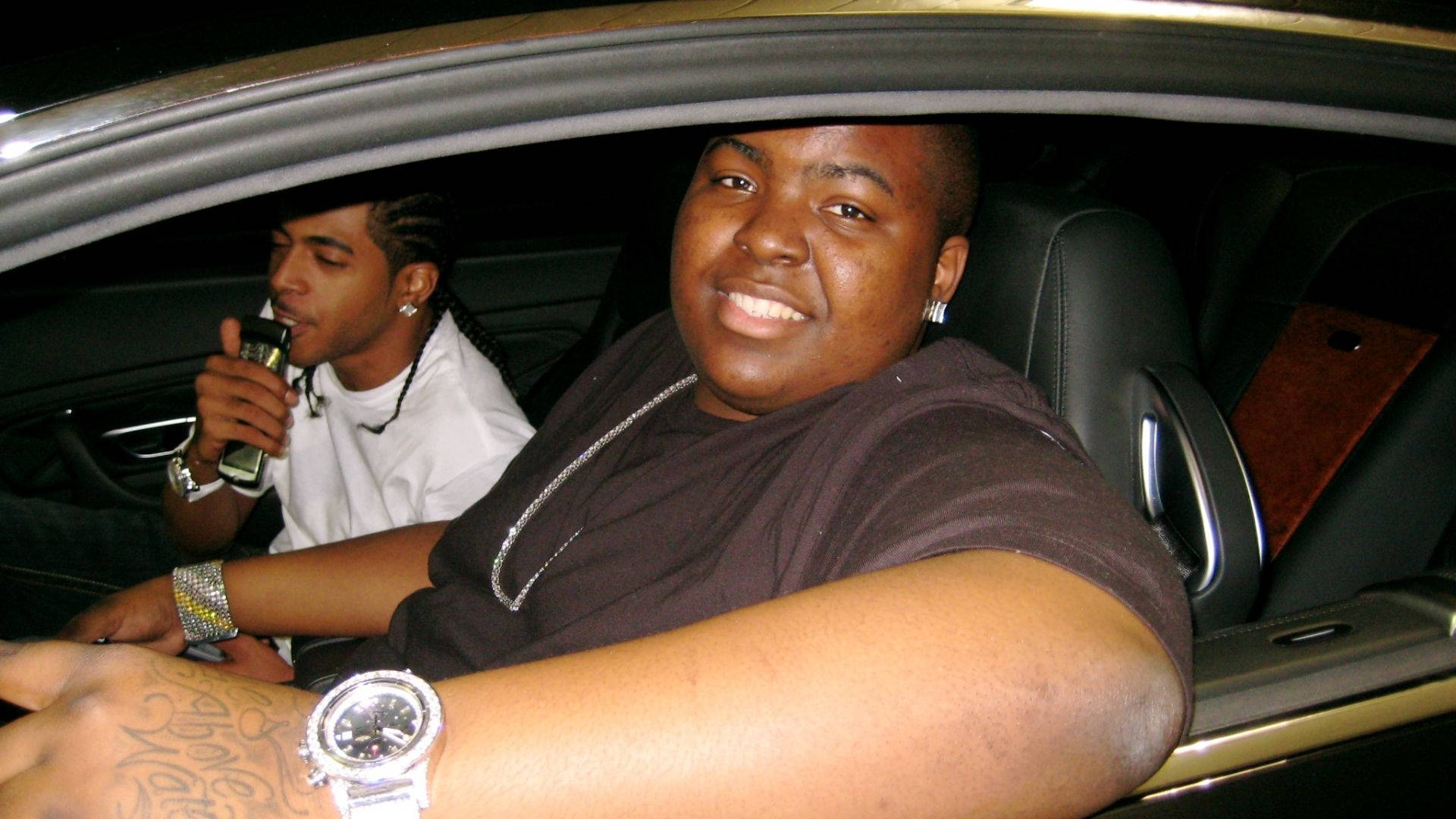 Sean Kingston In The Car Background