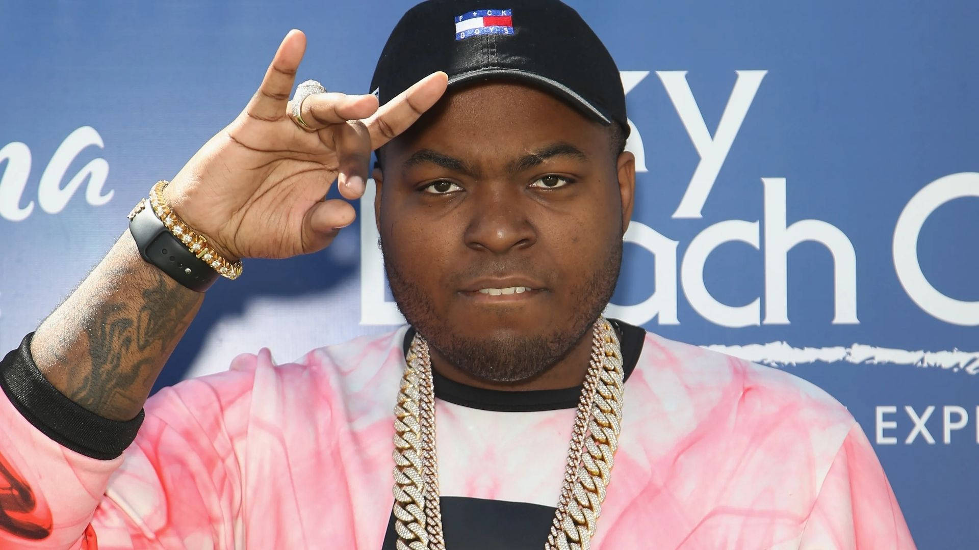 Sean Kingston Lip Bite