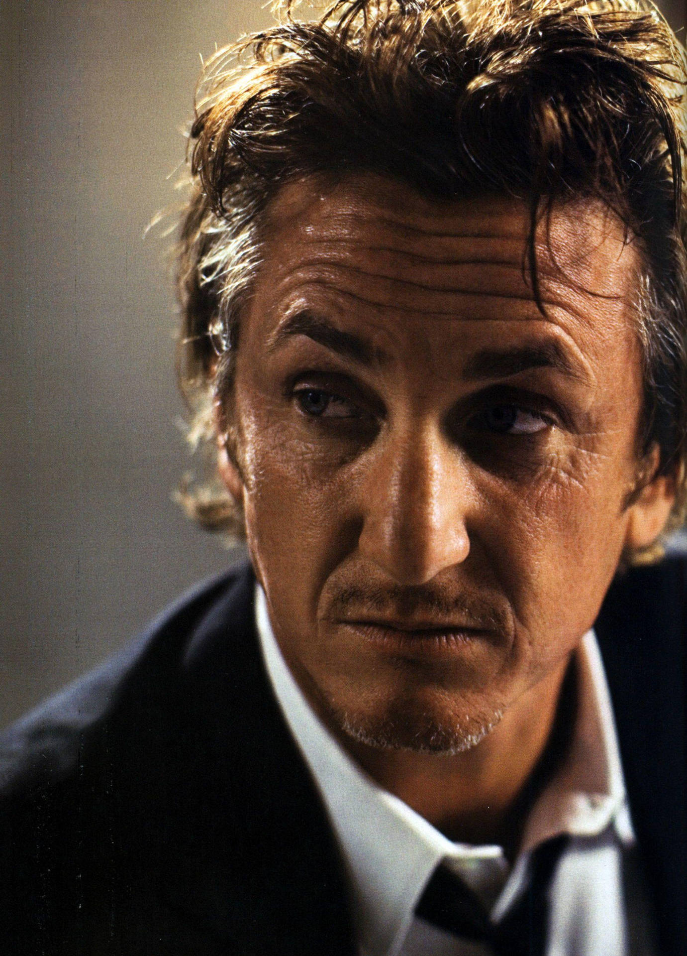 Sean Penn Portrait Photograph Background