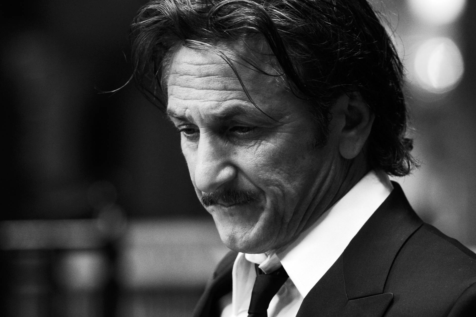 Sean Penn With His Thick Beards