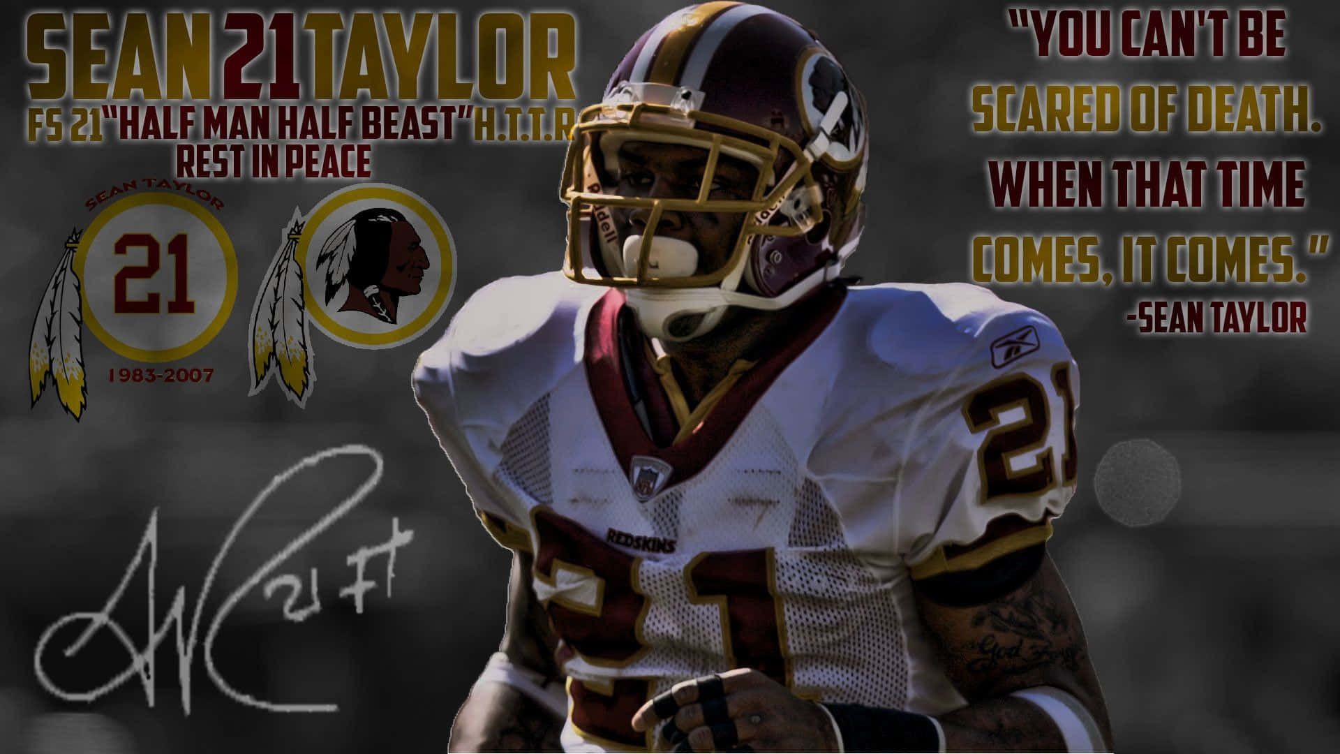 Sean Taylor, Former Washington Redskins Player Background