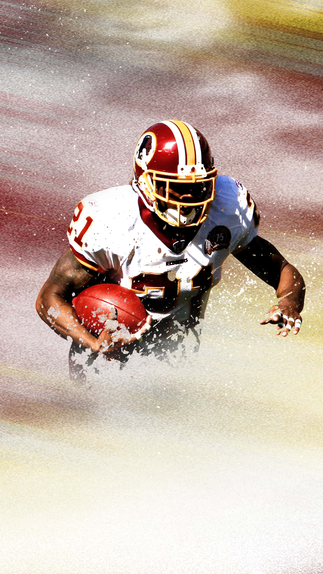 Sean Taylor Splashy Fanart Against The Current. Background