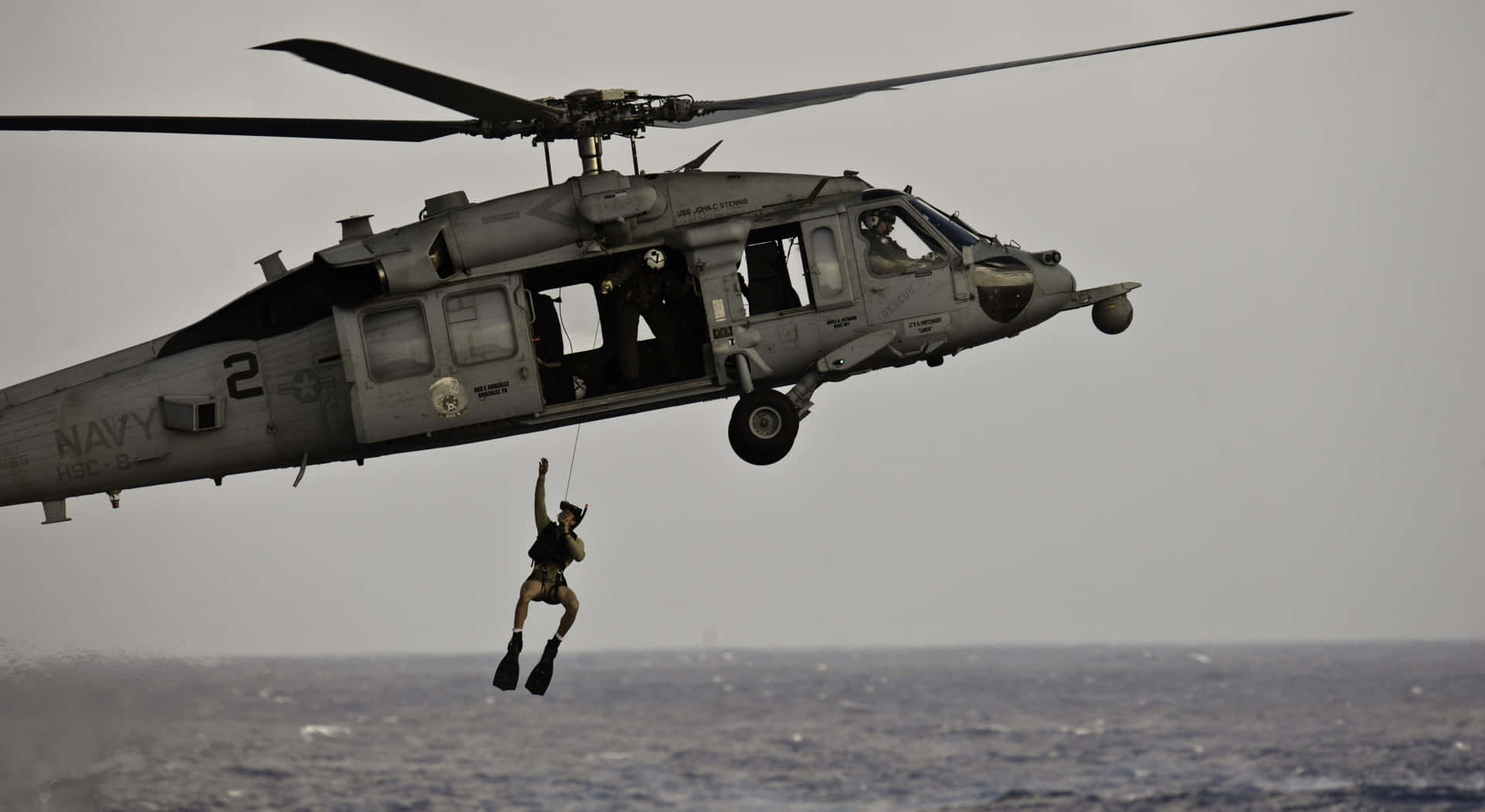 Searching From Helicopter