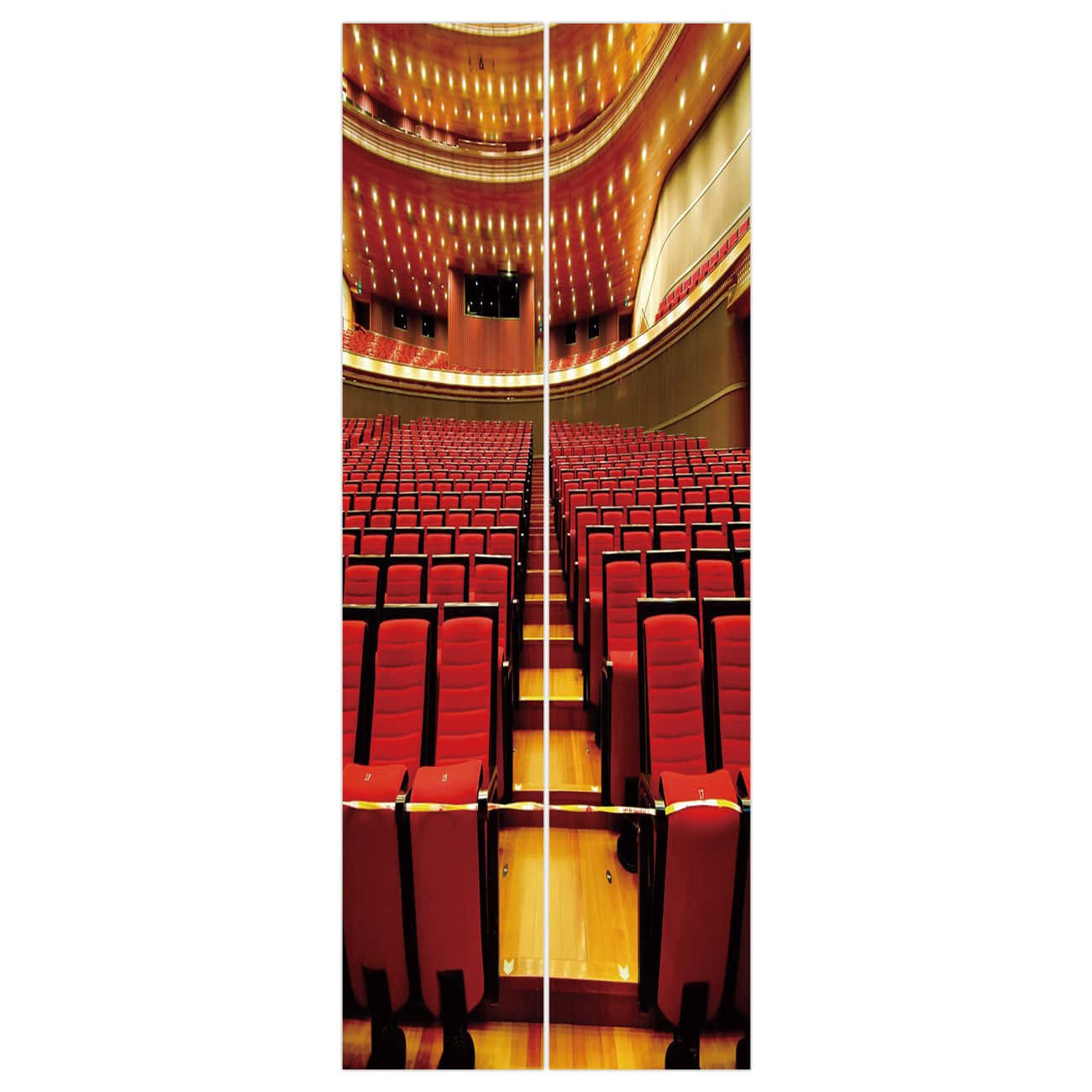 Seats Inside Graumans Chinese Theatre Background