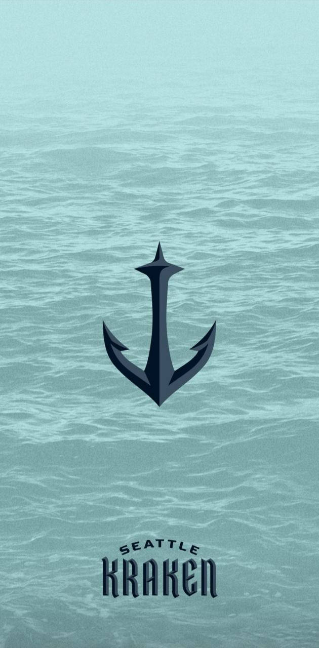 Seattle Kraken Anchor Logo Background