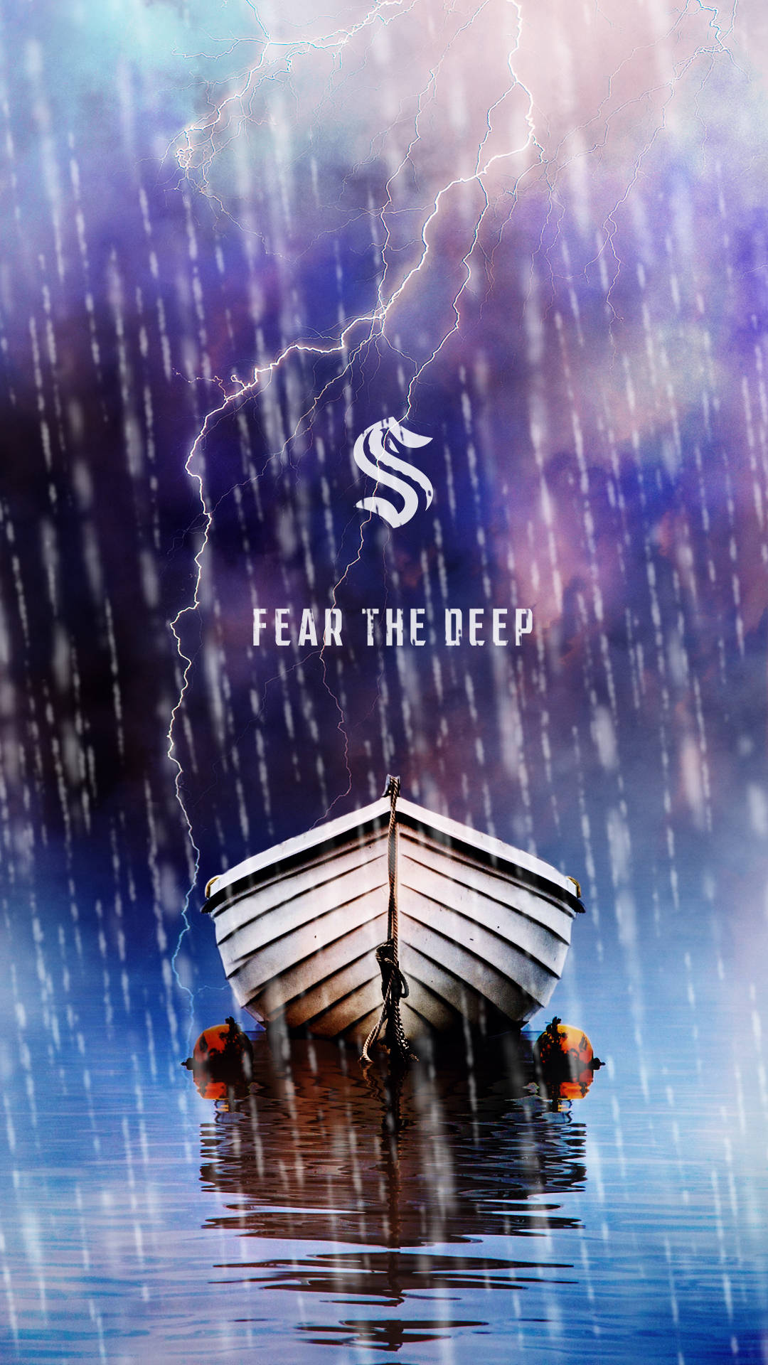 Seattle Kraken Fear The Deep Logo