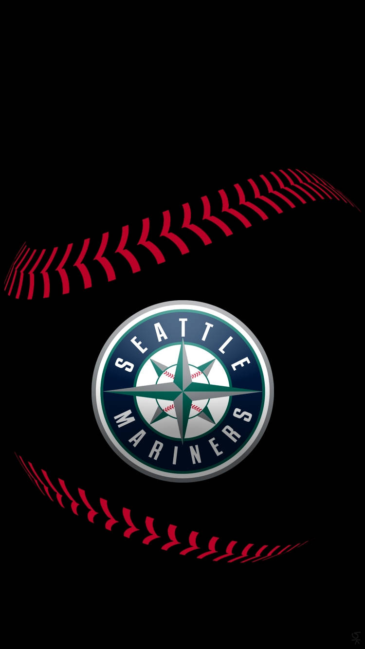 Seattle Mariners Black And Red Baseball