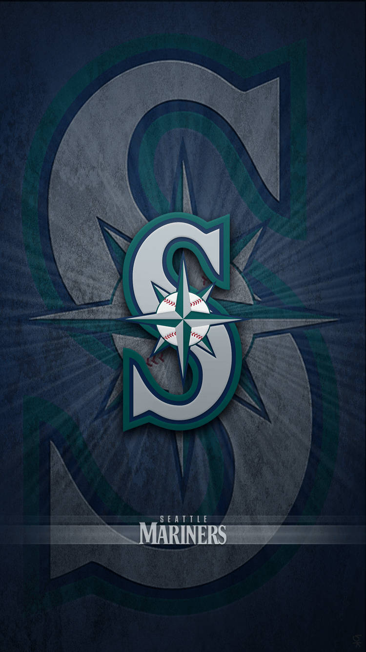 Seattle Mariners Compass Star Logo Background