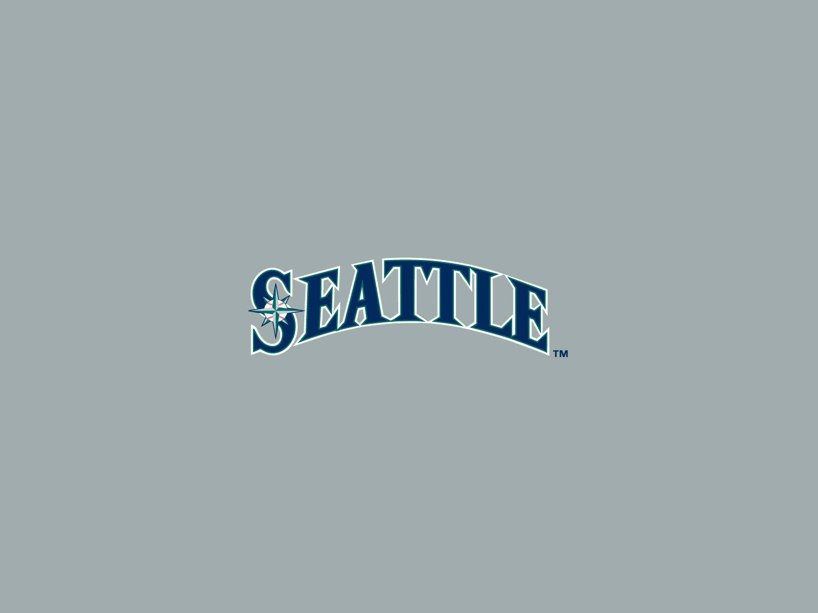 Seattle Mariners Dark Navy-blue Logo Background