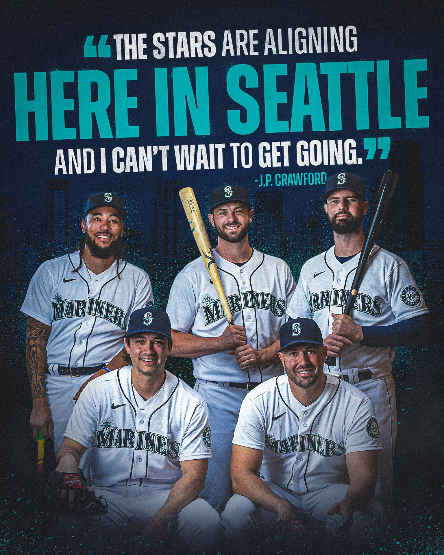 Seattle Mariners With Robbie Ray Background