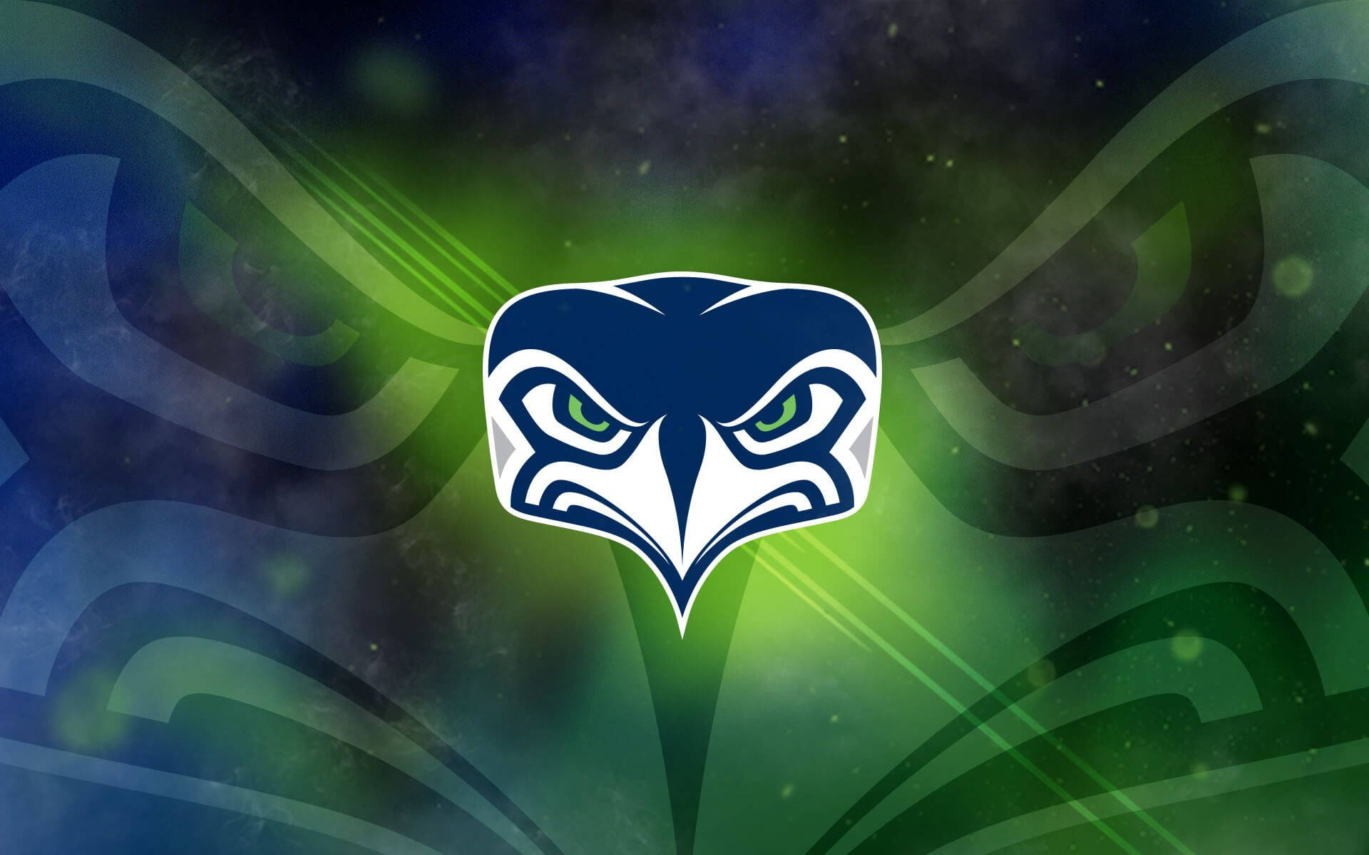Seattle Seahawks Front Face Logo Background