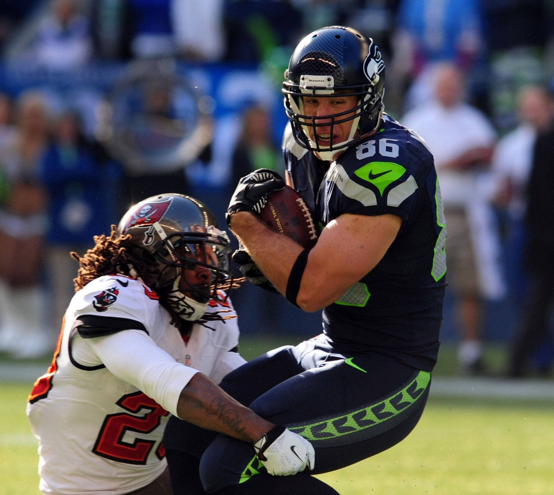 Seattle Seahawks In Action