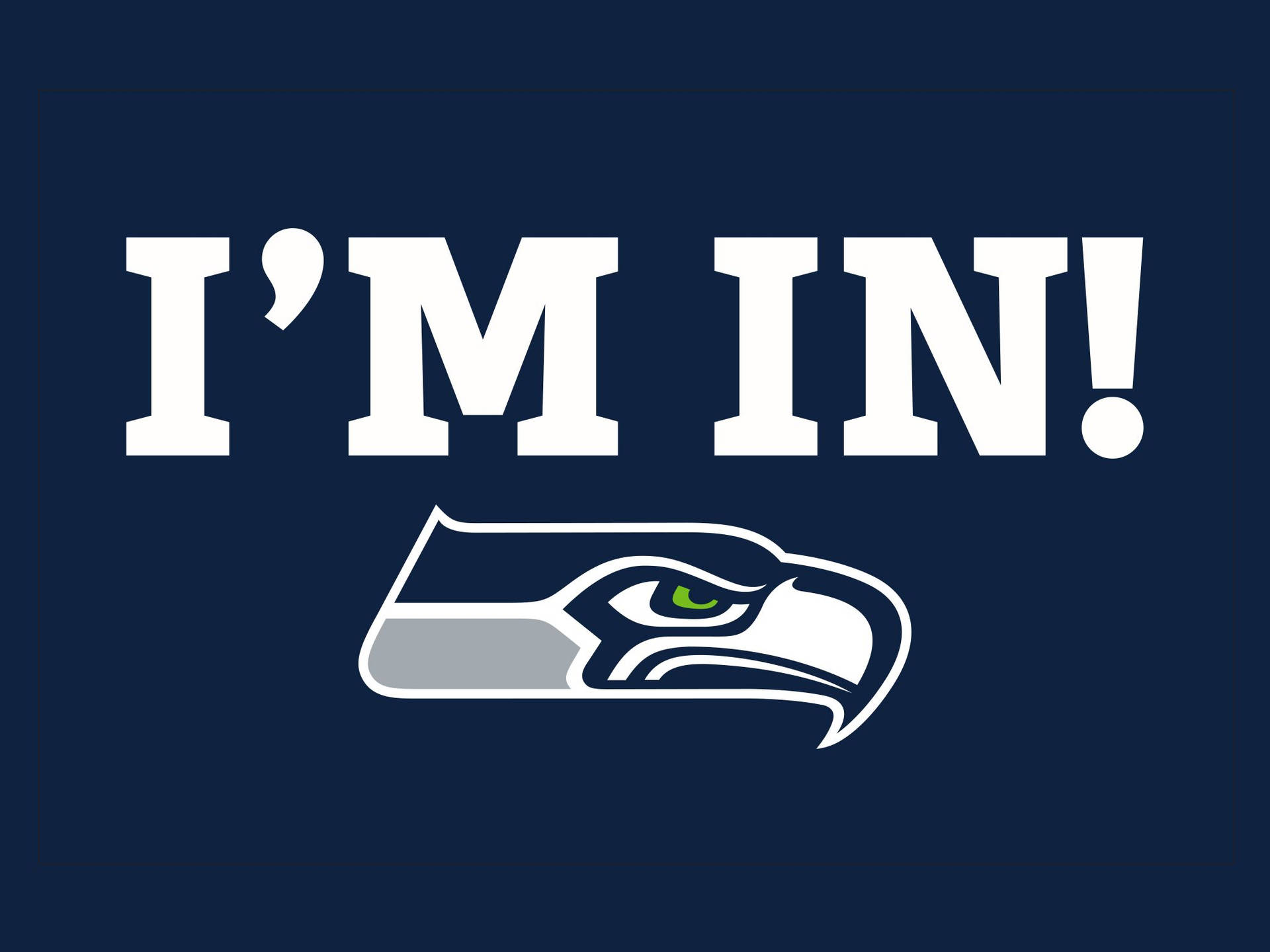Seattle Seahawks Team Logo Background