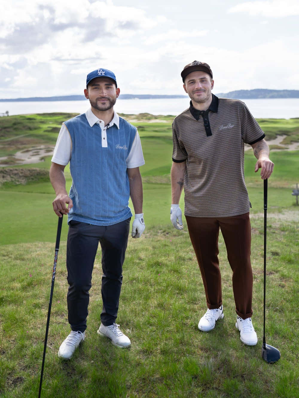 Seattle Sounders Cristian Roldan And Jordan Morris Playing Golf 2022 Background