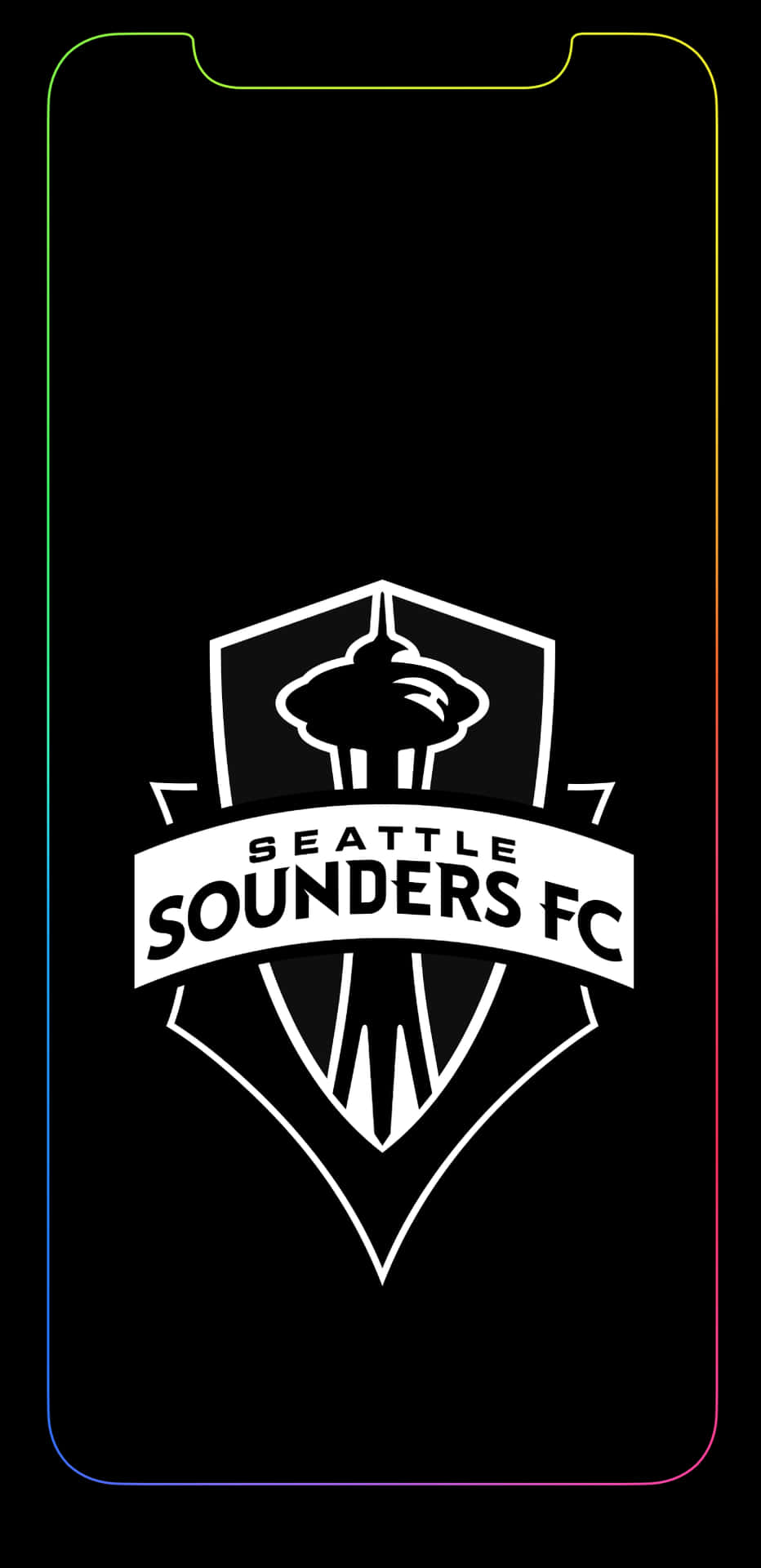 Seattle Sounders Fc Minimalist Logo Background