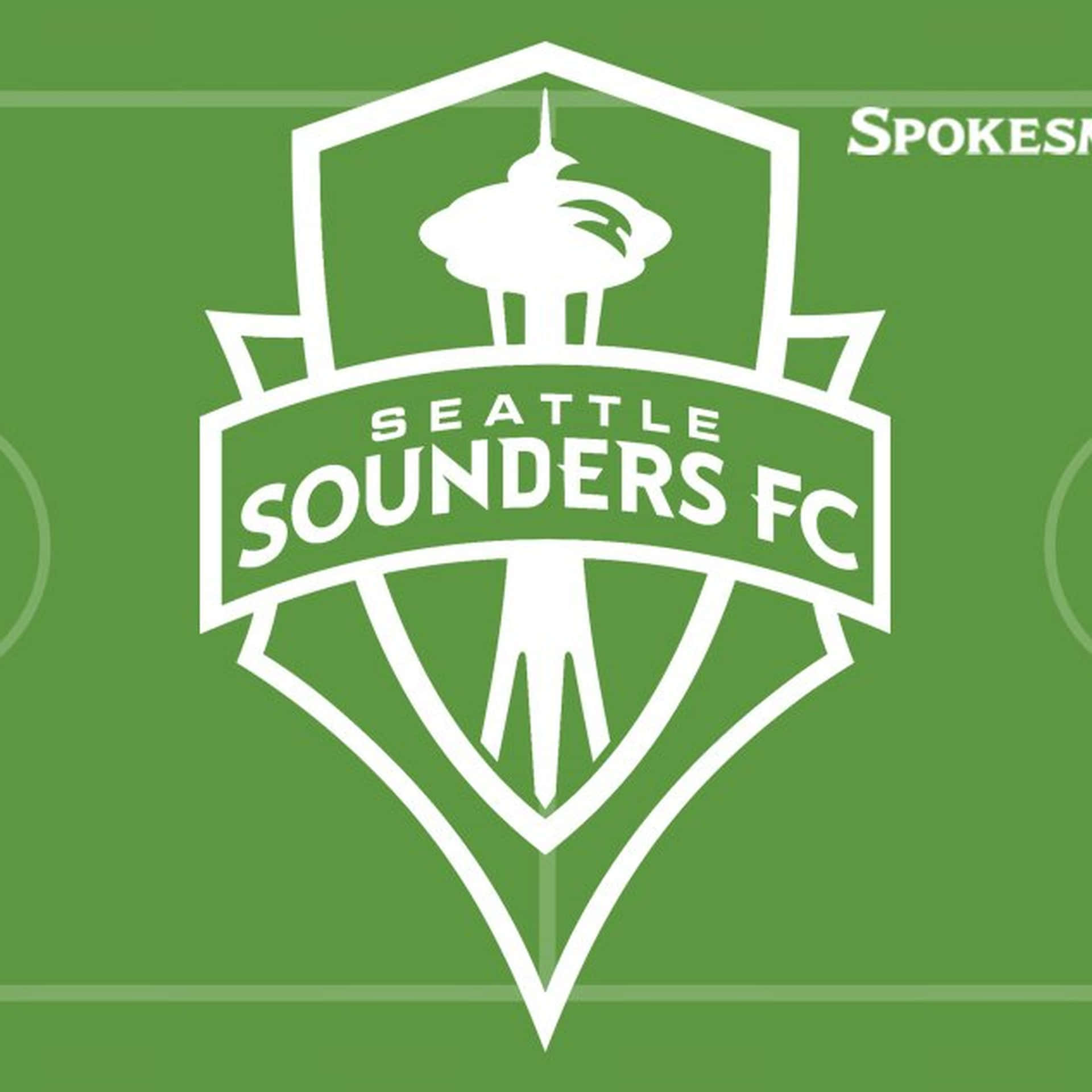 Seattle Sounders Fc Primary Team Logo Background