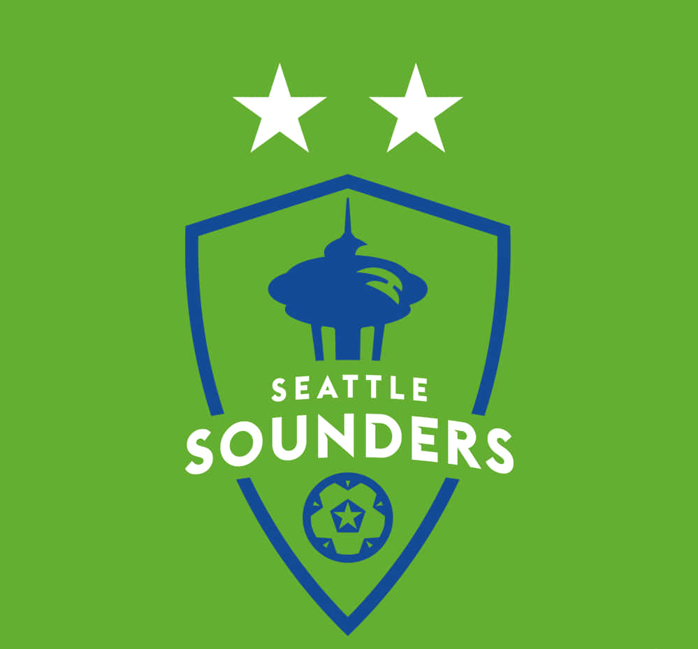 Seattle Sounders Fc Two-tone Logo Background