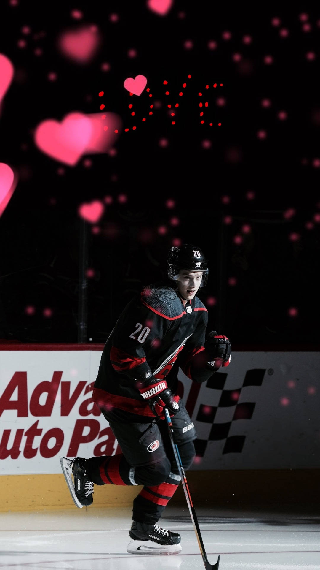 Sebastian Aho Digital Edit Background