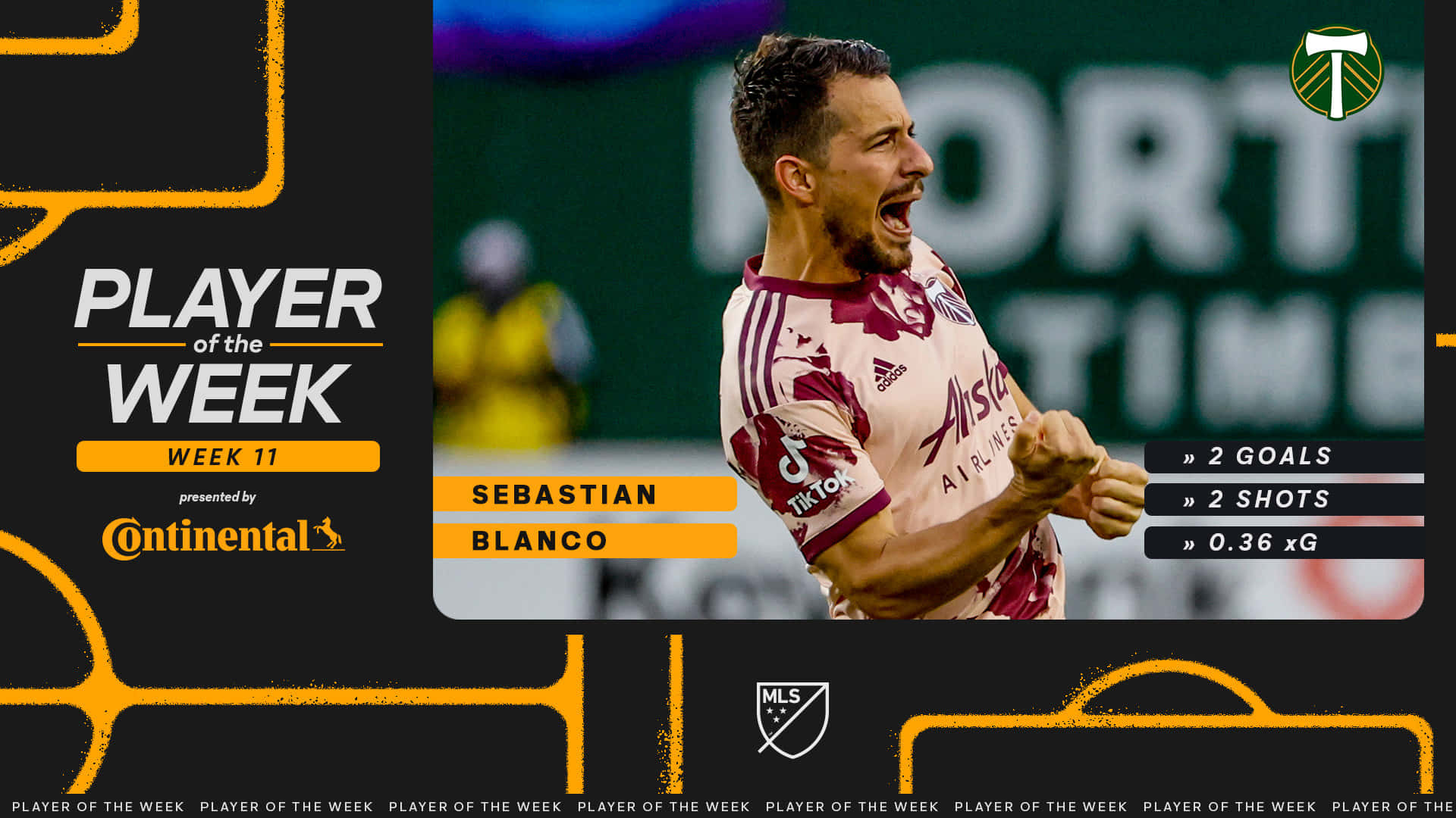 Sebastian Blanco Player Of The Week Poster Background