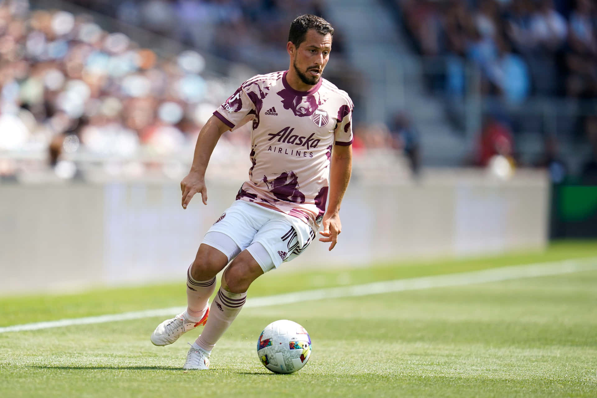 Sebastian Blanco Running With The Football