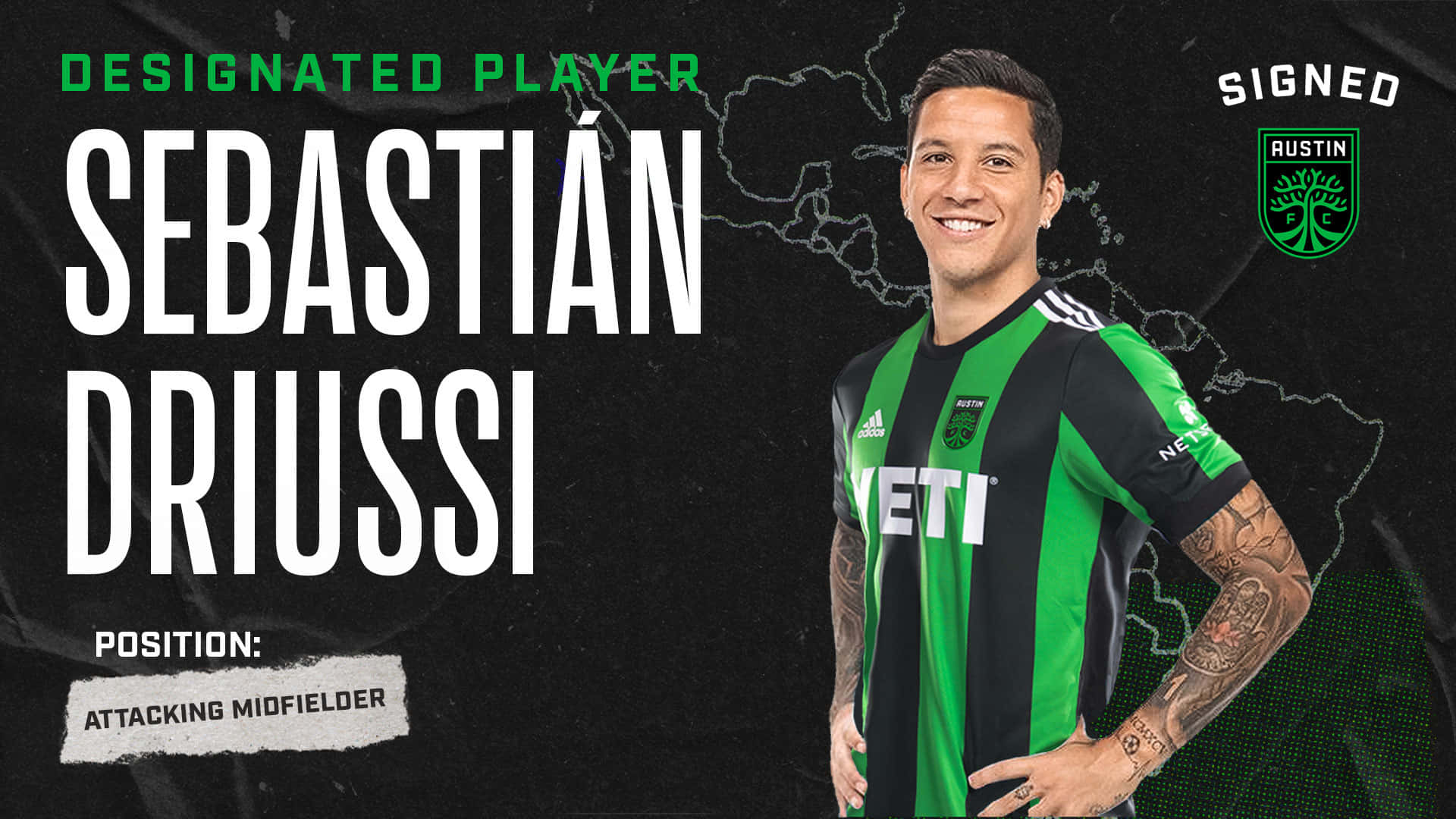 Sebastian Driussi Austin F.c. Poster Background