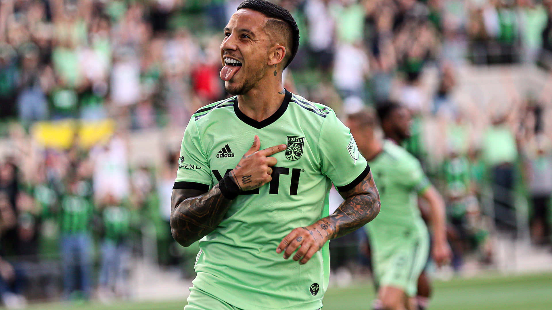 Sebastian Driussi Gamew Against Minnesota United Background