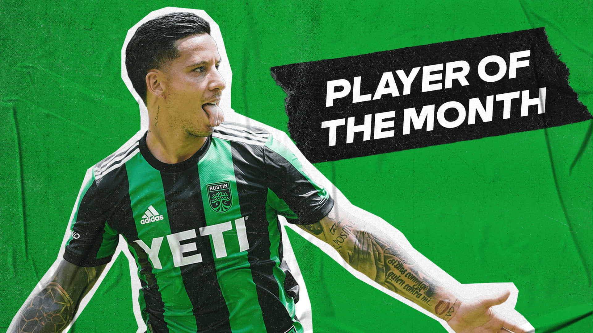 Sebastian Driussi Player Of The Month Background