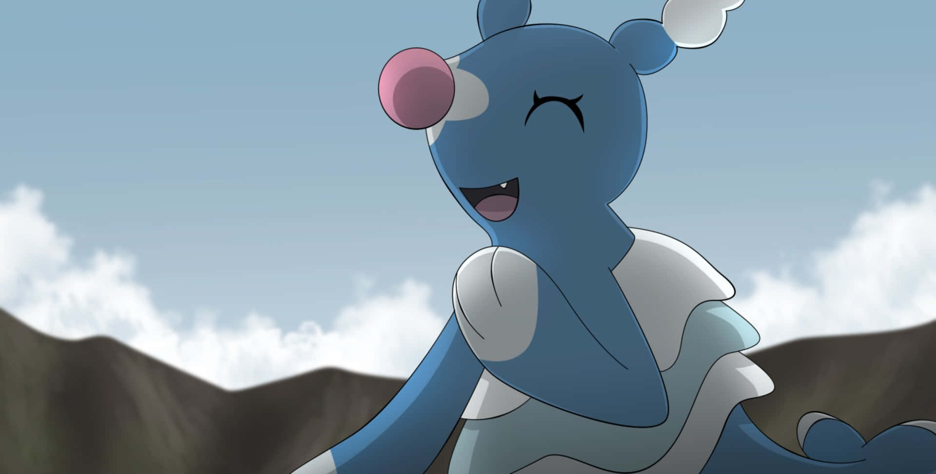 Second Form Of Popplio Background