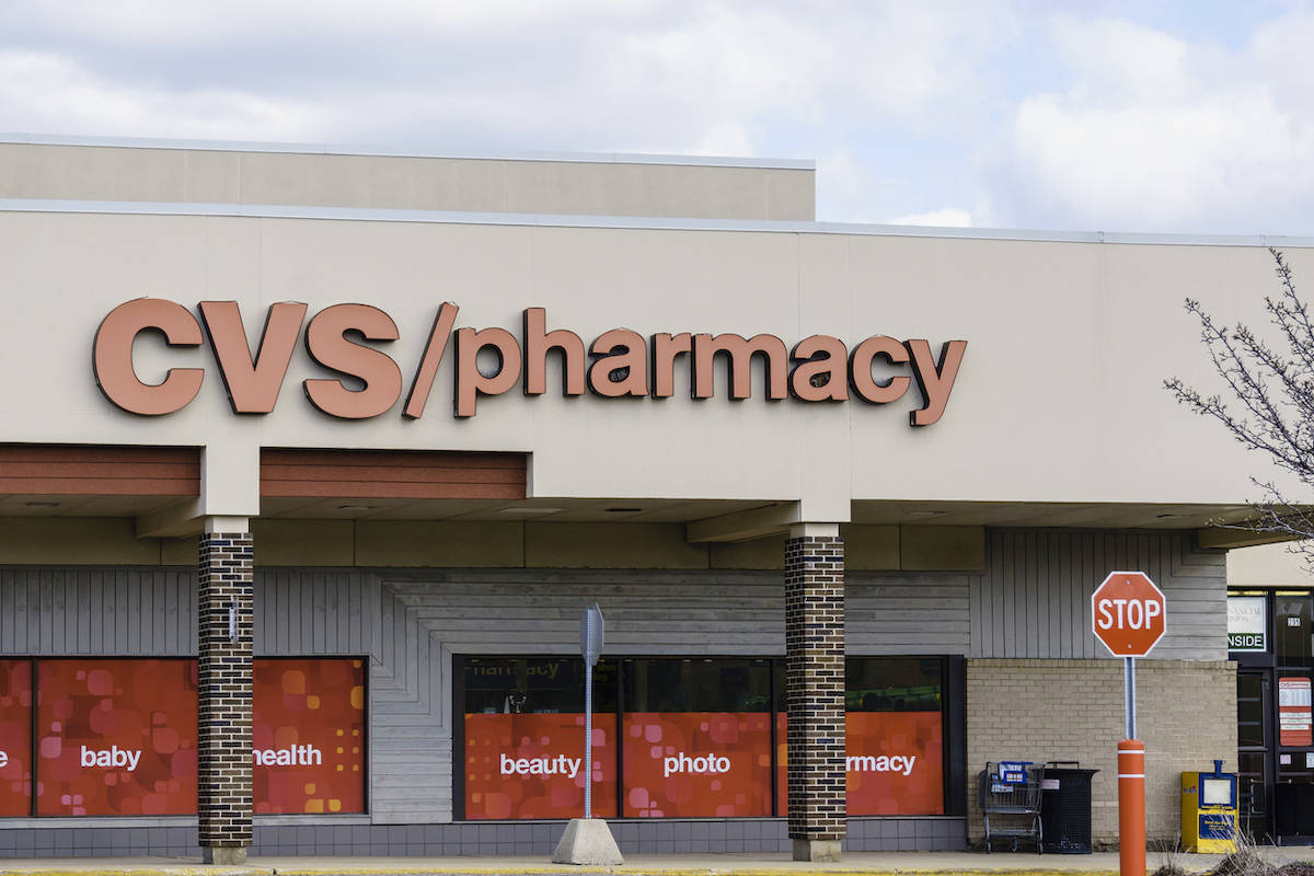 Sections In Cvs Pharmacy Background