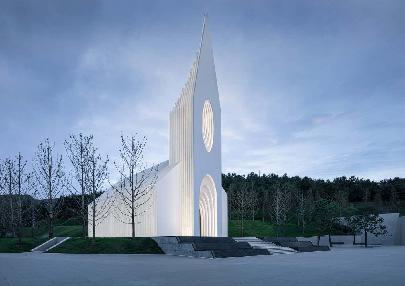 Secular Churches Architecture Background