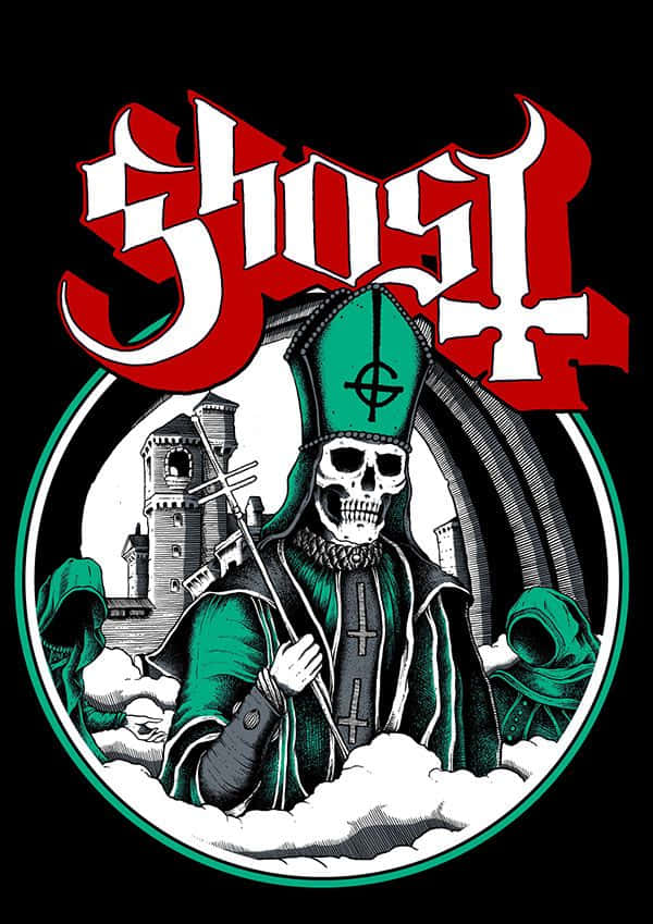 Secular Priest Graphic Ilustration Background