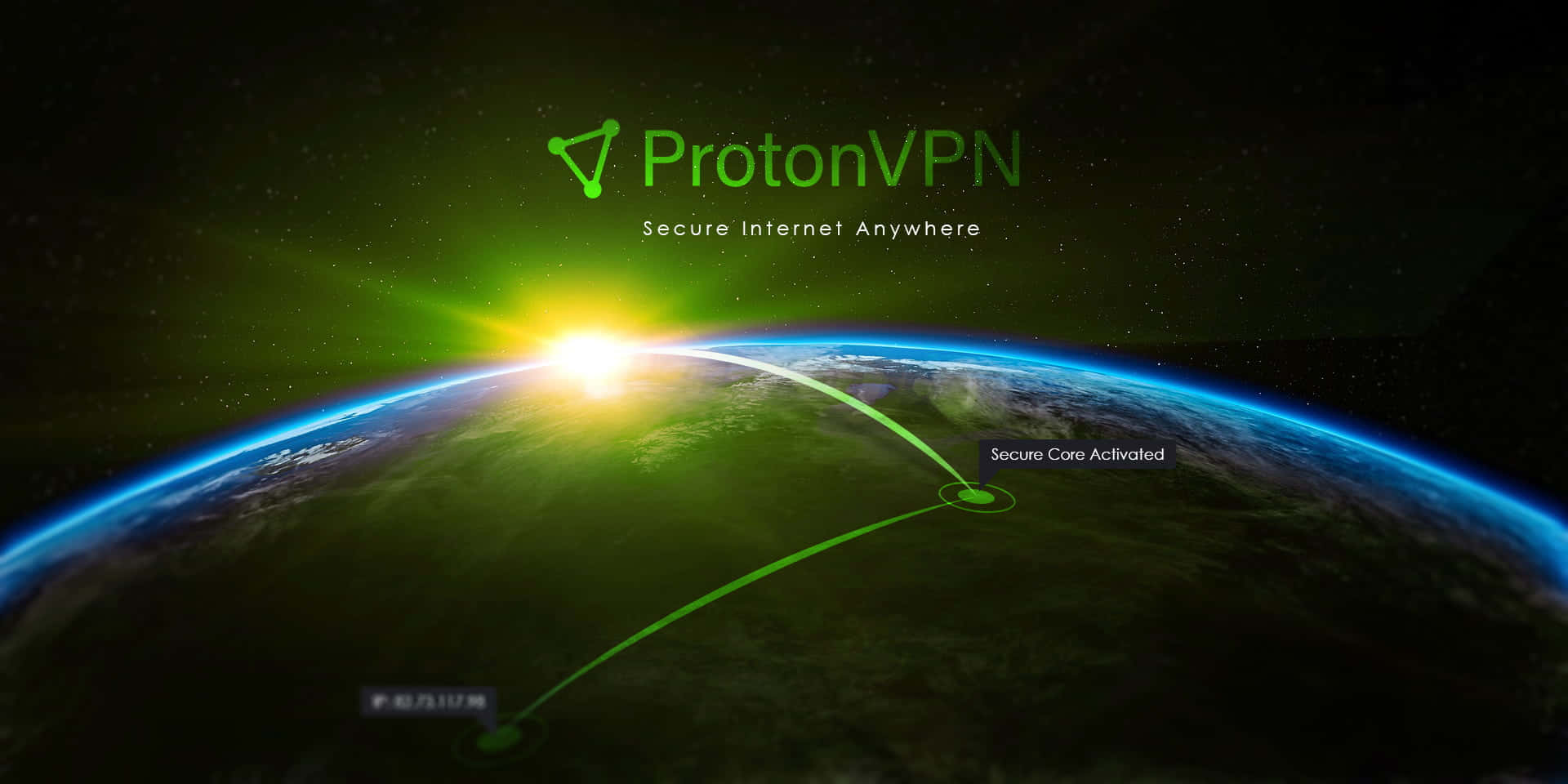 Secure Online Connectivity With Vpn Background