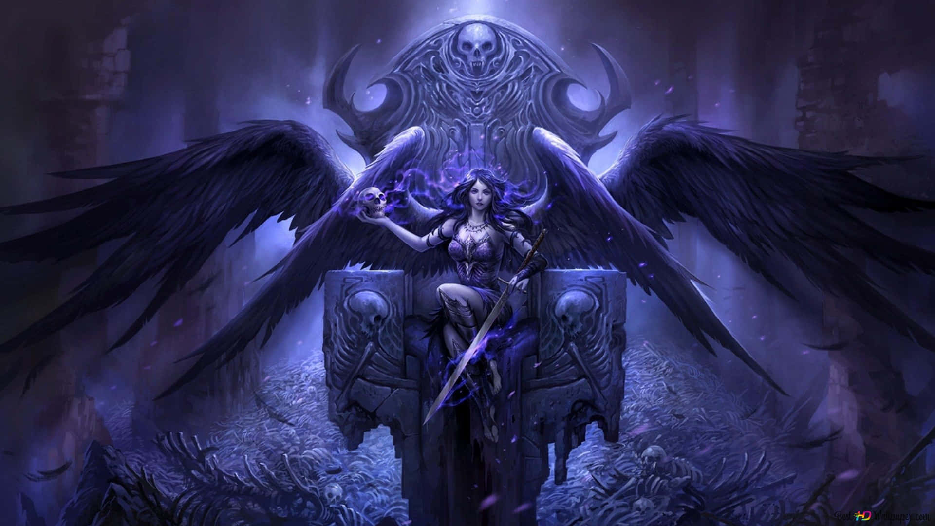 See The Beauty In The Darkness Of Gothic-style Architecture Background