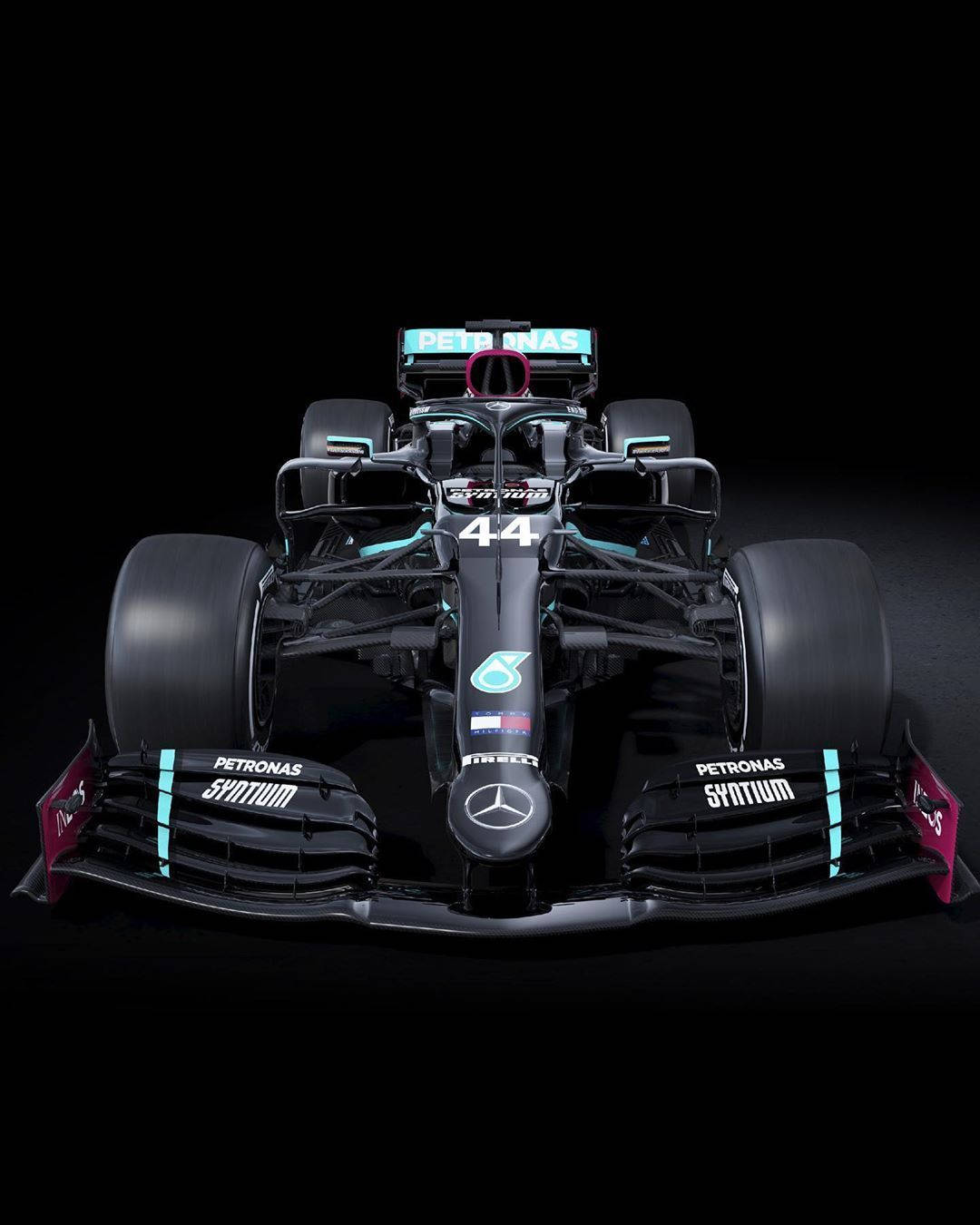 See The World From A New Perspective With The Mercedes F1 Iphone Background