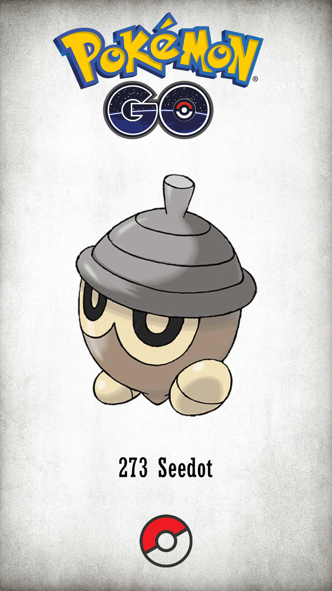 Seedot In Pokemon Go Background