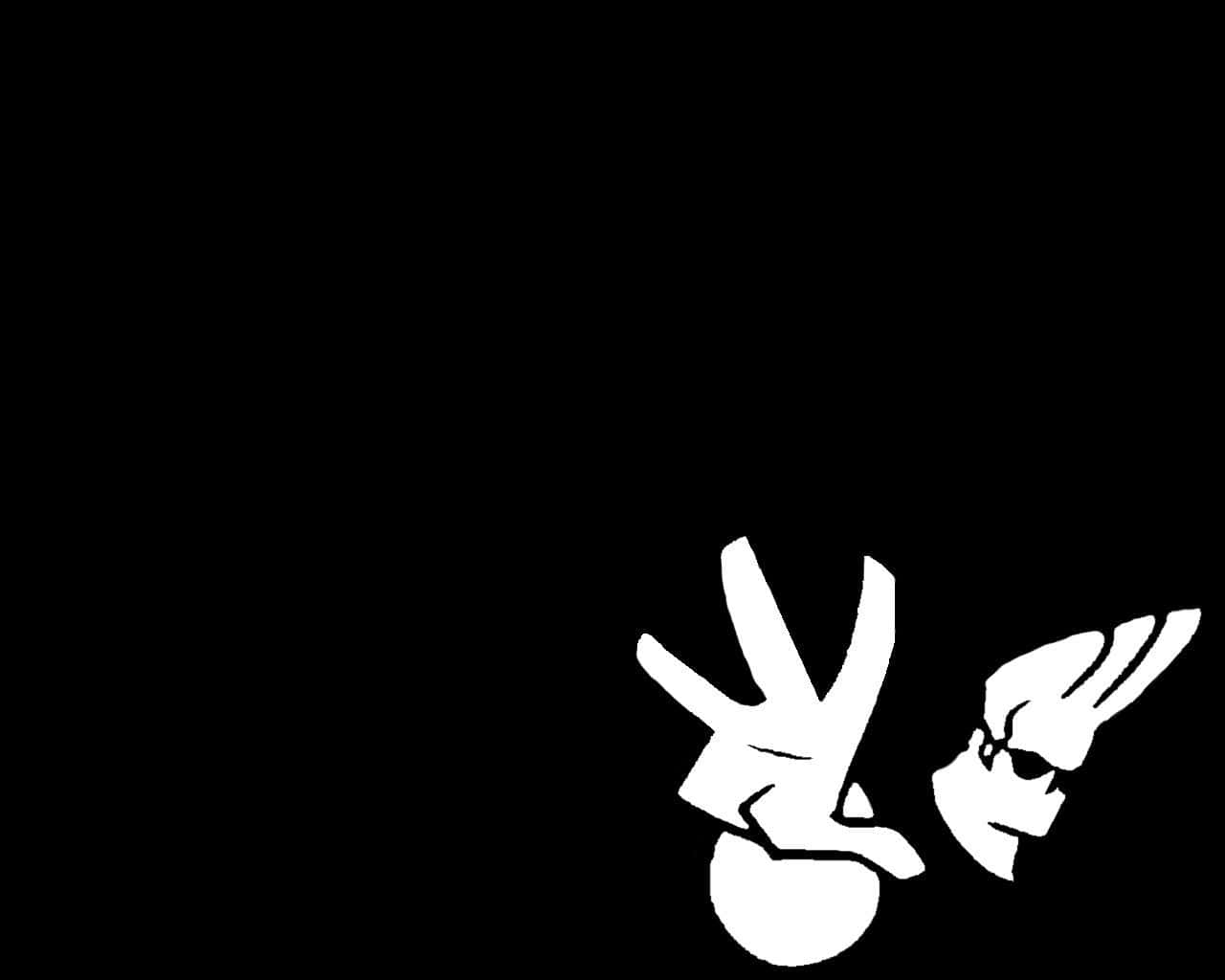 Seeing Things In Black And White Background