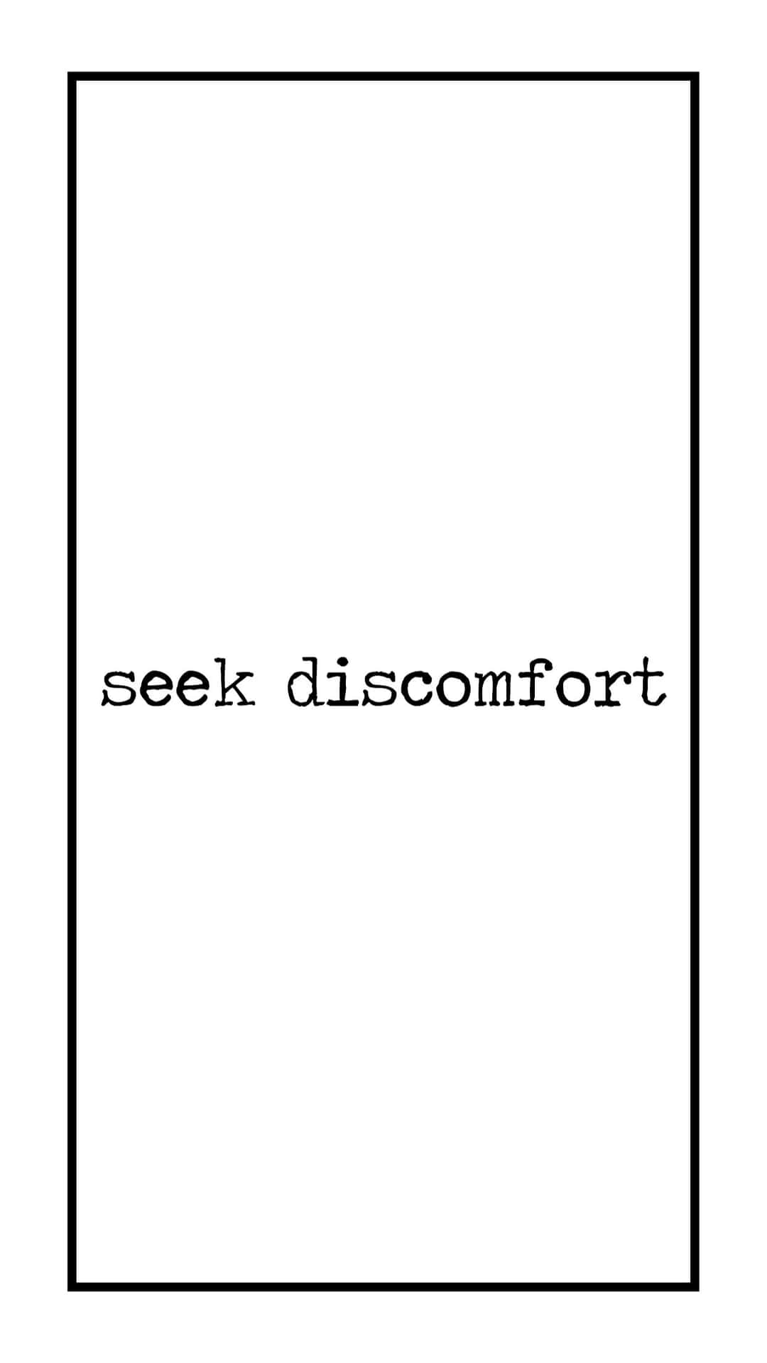 Seek Comfort Print Background