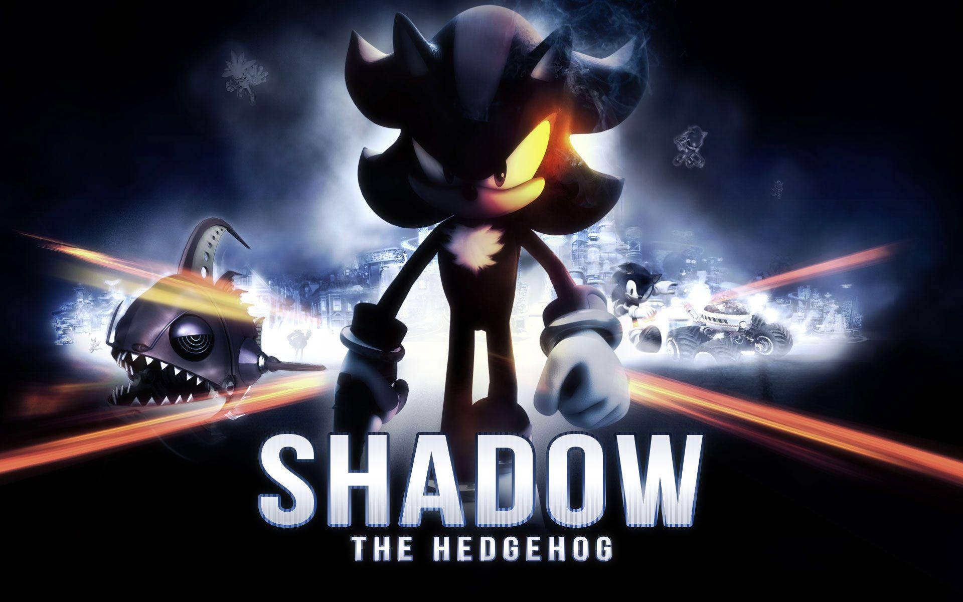 Sega Anti Hero Shadow The Hedgehog Pfp Background